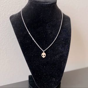Handmade Alien Necklace